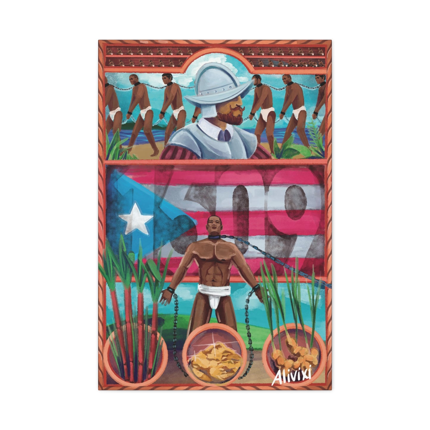 1509 Africans are Brought to the first settlement on Puerto Rico