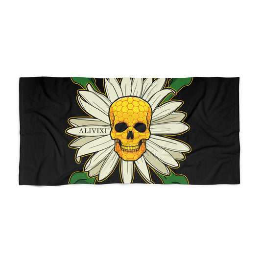 ALIVIXI Jolly Roger - Real - Beach Towel