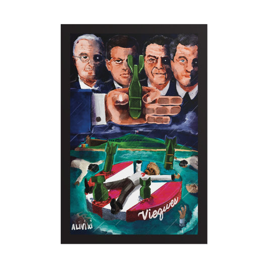 1940s until 2003 Navy bombing range on Vieques Island, Puerto Rico