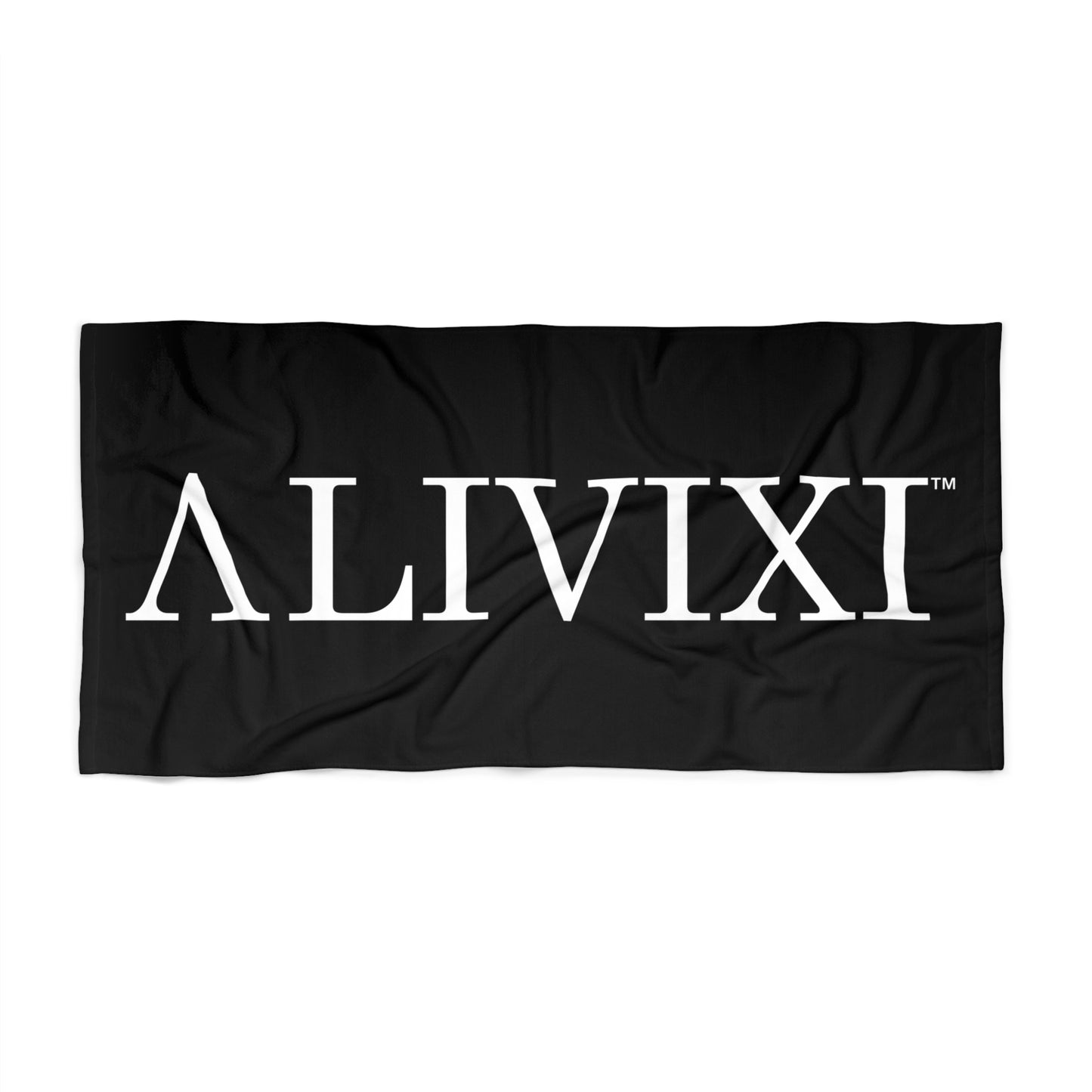 ALIVIXI Text - Beach Towel