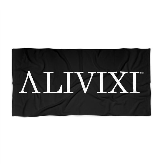 ALIVIXI Text - Beach Towel