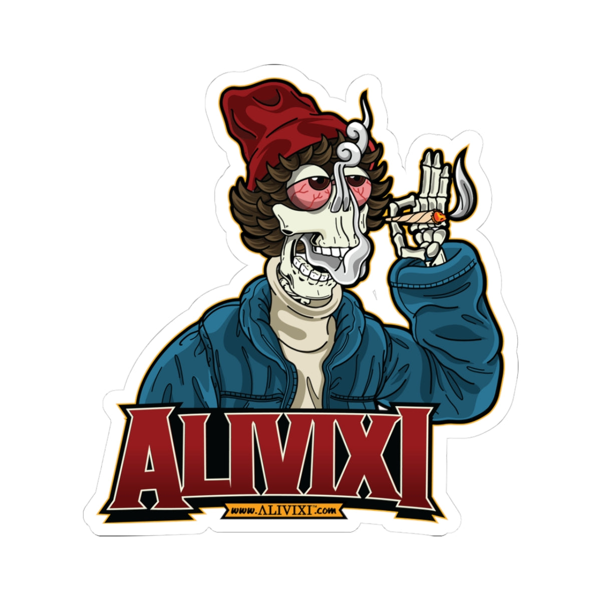ALIVIXI Toy Bones Posse - Stoner - Sticker