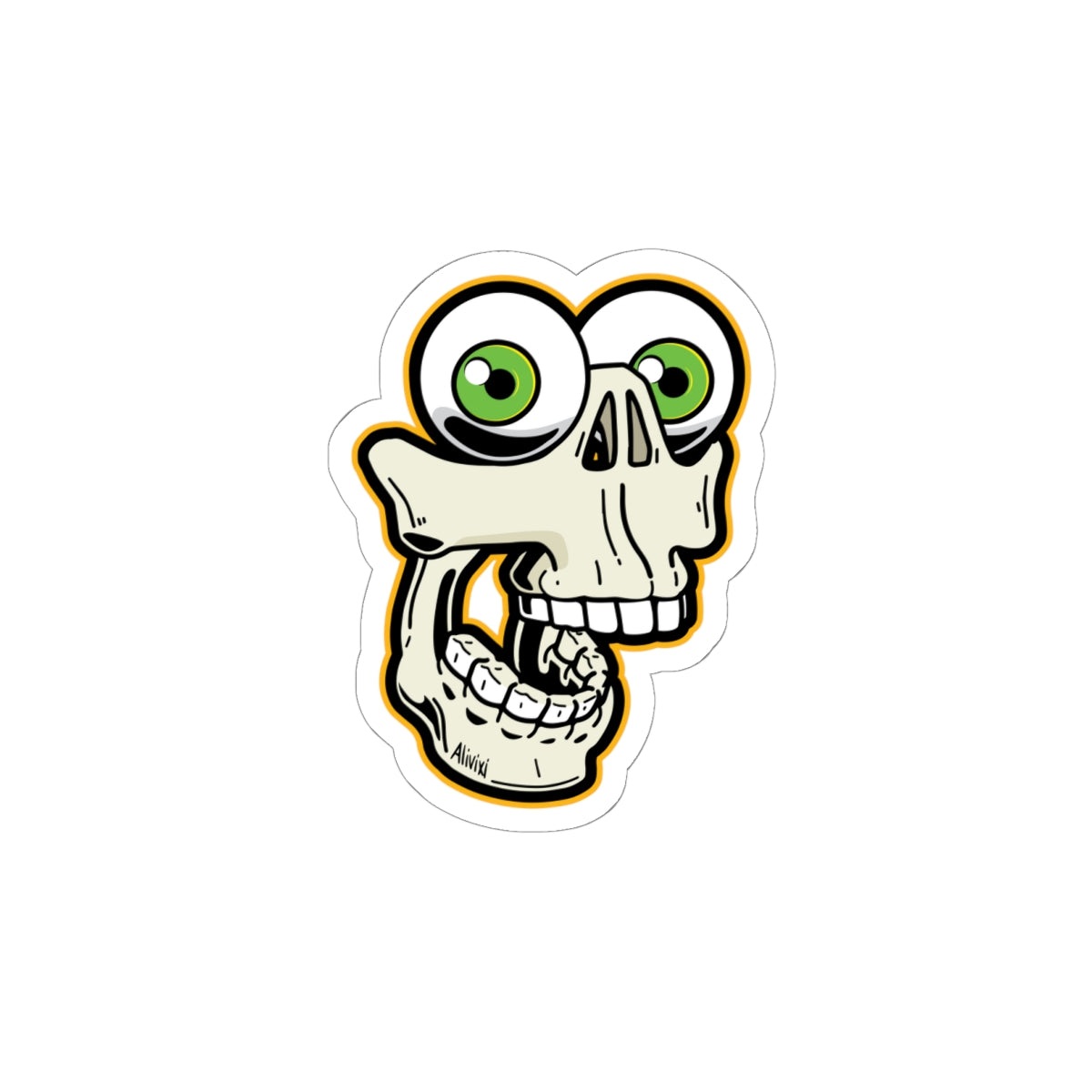 ALIVIXI Toy Bones Posse - Head Only - Sticker