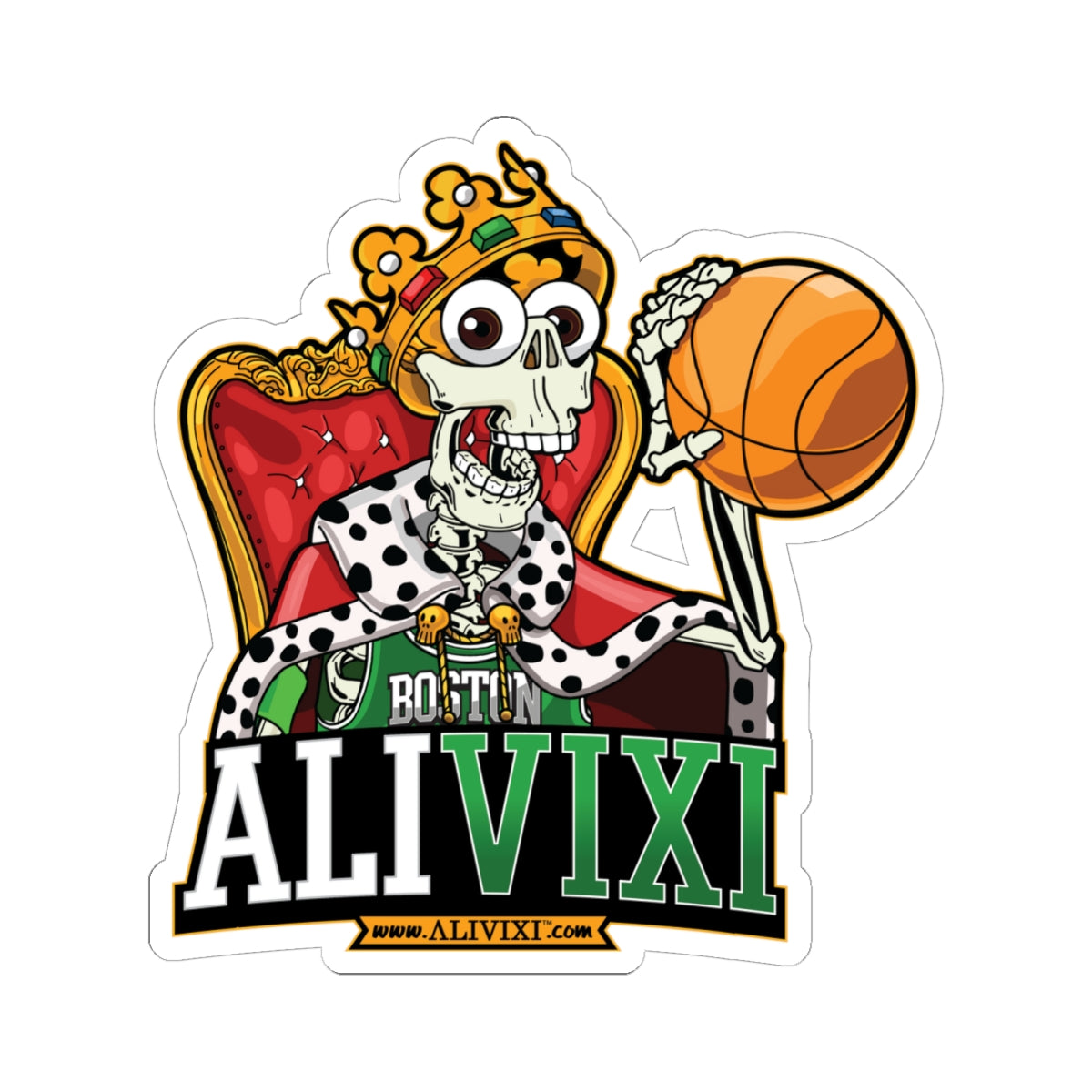 ALIVIXI Toy Bones Posse - Baller - Sticker