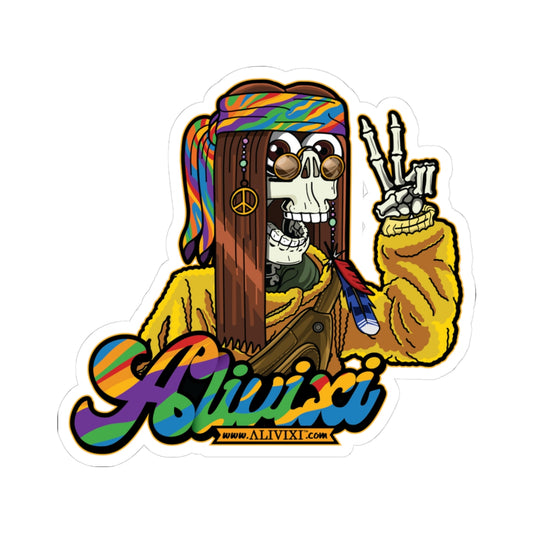 ALIVIXI Toy Bones Posse - Hippie - Sticker